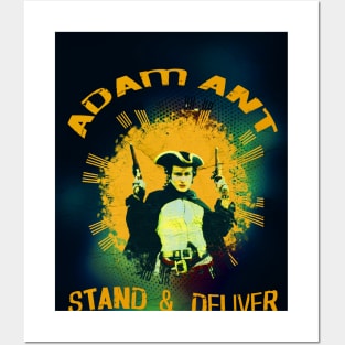 Retro 80's Choons - Adam Ant - STAND & DELIVER Posters and Art